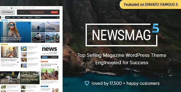 Newsmag - Newspaper & Magazine WordPress Theme 5.4.3.4