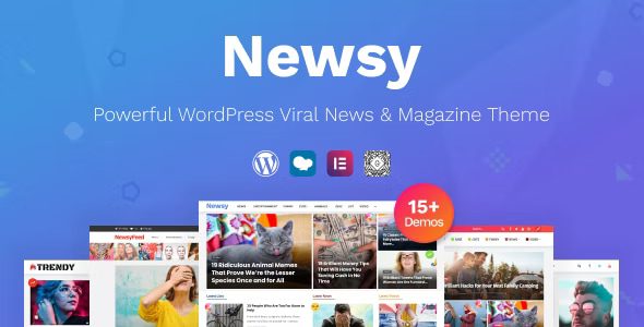 Newsy - Viral News & Magazine WordPress Theme 2.6.0