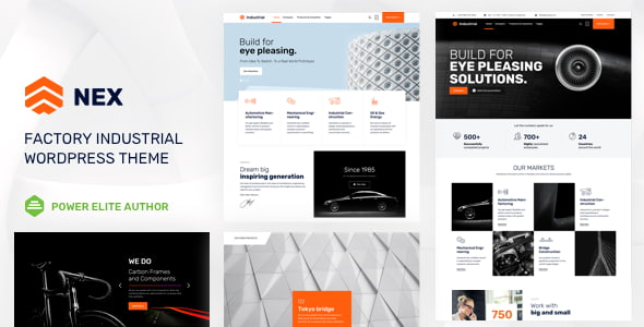 Nex Theme – Factory & Industrial WordPress Theme 38.0