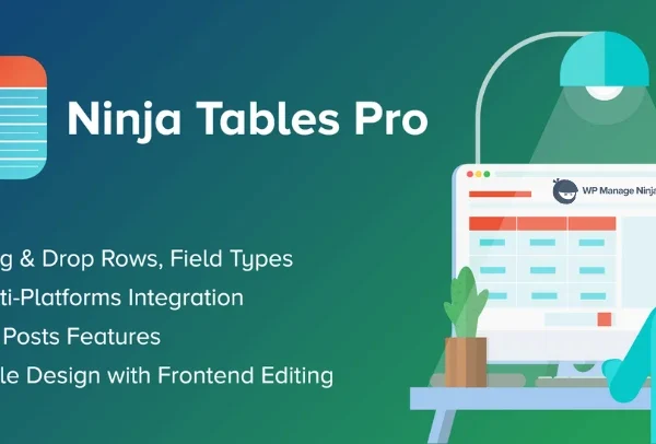 Ninja Tables Pro The Fastest and Most Diverse WP DataTables Plugin 5.2.4