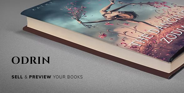 Odrin - Book Selling WordPress Theme for Writers 1.4.3