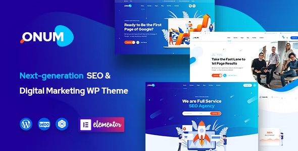 Onum Theme - SEO & Marketing Elementor WordPress Theme 1.2.16.17