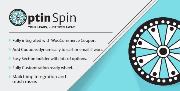 OptinSpin - Fortune Wheel Integrated with WordPress, WooCommerce and Easy Digital Downloads Coupons 2.1.7