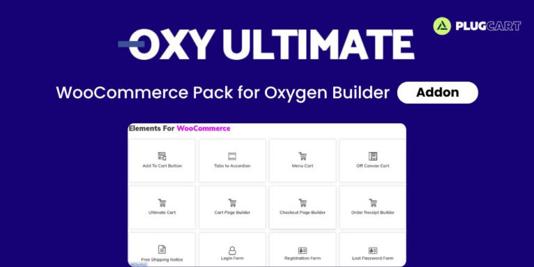 Oxy Ultimate Woo – WooCommerce Pack for Oxygen Builder 1.5.12