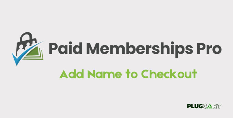 Paid Memberships Pro Add Name to Checkout 0.7.1