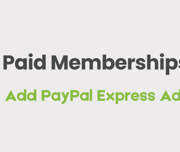 Paid Memberships Pro Add PayPal Express Addon 0.7