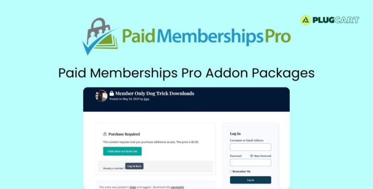 Paid Memberships Pro Addon Packages 0.9.1
