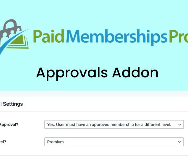 Paid Memberships Pro Approvals Addon 1.6.5
