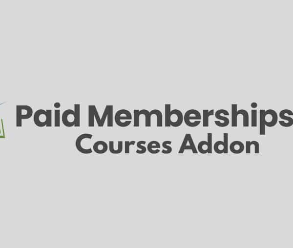 Paid Memberships Pro Courses Addon 1.2.5