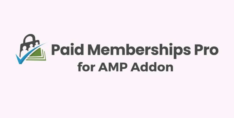 Paid Memberships PRO for AMP Addon 2.9.6