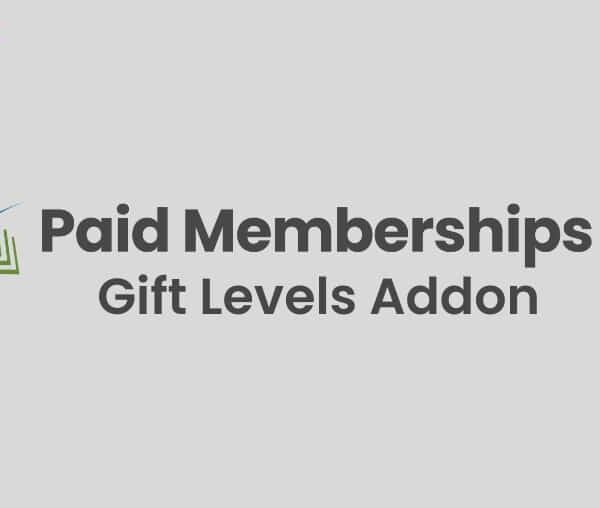 Paid Memberships Pro Gift Levels Addon 1.1.1