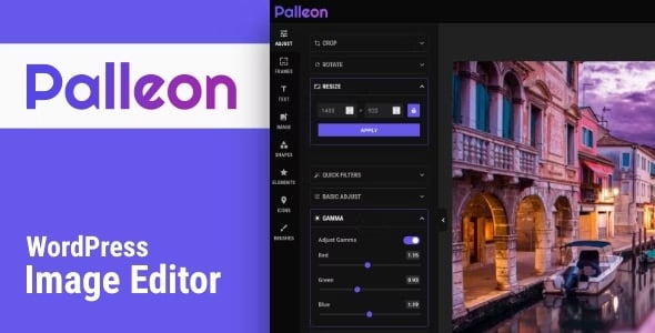 Palleon - WordPress Image Editor 3.8.5