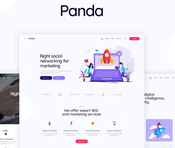 Panda Theme – Creative Marketing Agency & SEO Theme 1.21.0
