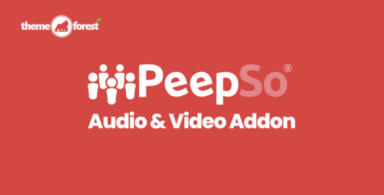 PeepSo Audio & Video Addon 8.0.0.0