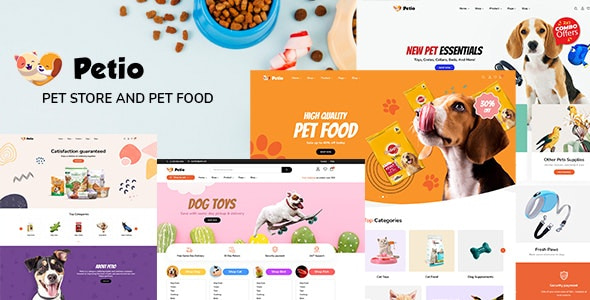 Petio Theme – Pet Store WooCommerce WordPress Theme 1.2.2