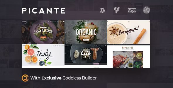 Picante Theme | Restaurant WordPress 3.0.0