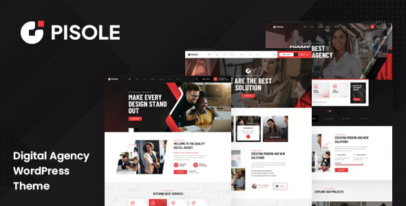 Pisole Theme – Digital Creative Agency WordPress Theme 1.1.2