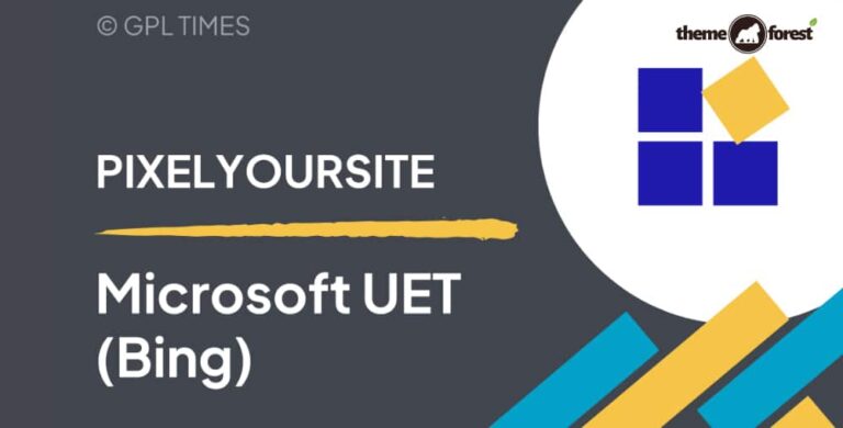 PixelYourSite Microsoft UET Tag (Bing) 4.1.1