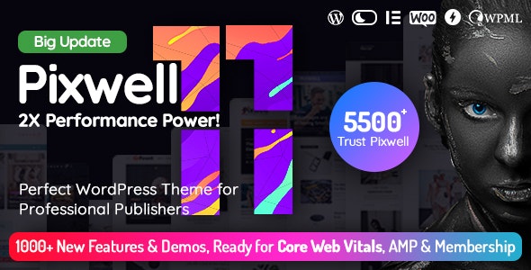 Pixwell Theme - Modern Magazine 11.7