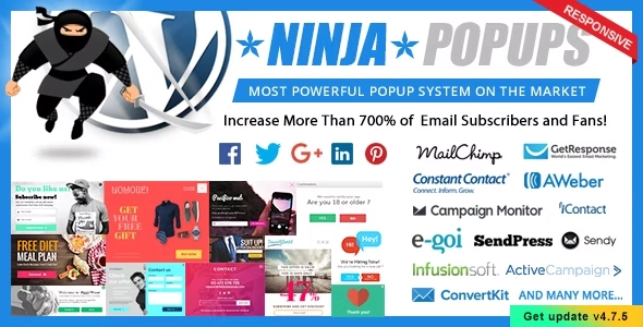Popup Plugin for WordPress - Ninja Popups 4.7.8