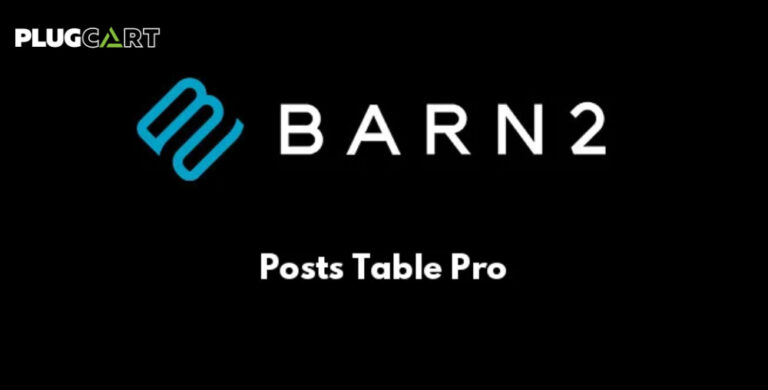 Posts Table Pro GPL By Barn2 Media 3.3.6