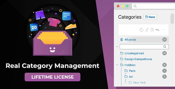 Real Category Management: Content Management in Category Folders in WordPress 4.2.42