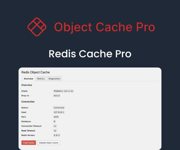 Redis Cache Pro | Object Cache 1.25.0