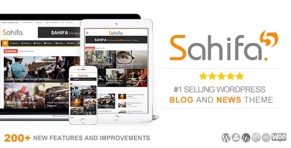 Sahifa - Responsive WordPress News / Magazine / Blog Theme 5.8.6