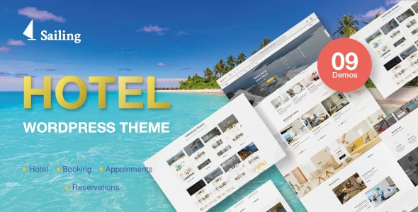 Sailing Theme - Hotel WordPress Theme 4.4.3
