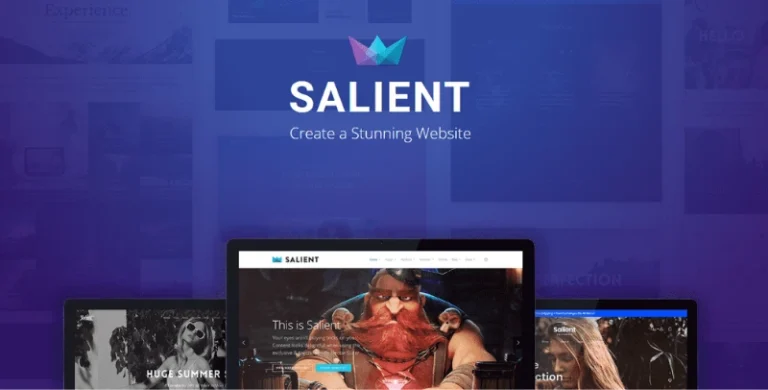 Salient Theme Creative Multipurpose & WooCommerce Theme 18.0.2