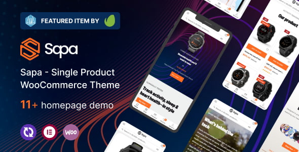 Sapa Theme – Product Landing Page WooCommerce Theme 1.1.22
