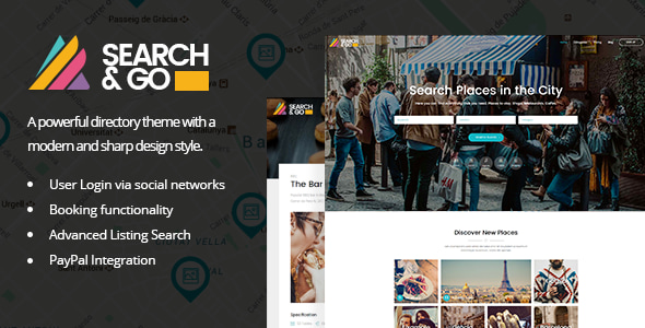 Search & Go Theme - Directory WordPress Theme 2.7