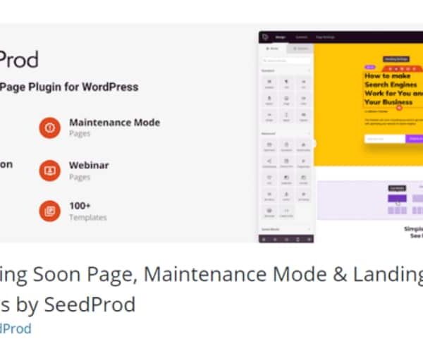 SeedProd Coming Soon Pro + Maintenance Mode – Plugin for WP 6.19.3