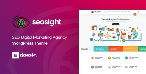 Seosight - Digital Marketing Agency WordPress Theme 5.40.0