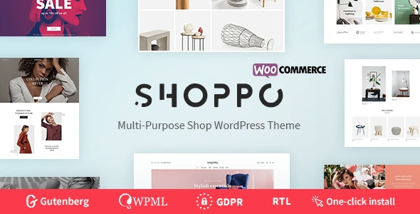 Shoppo Theme - Multipurpose WooCommerce Shop Theme 1.1.5