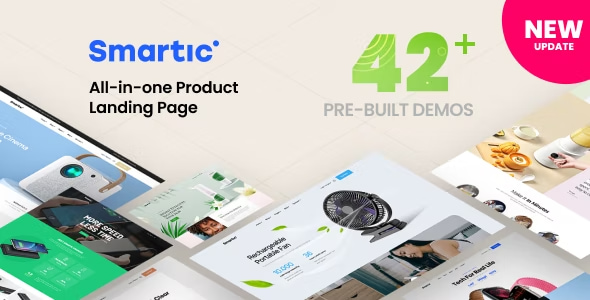 Smartic Theme - Product Landing Page WooCommerce Theme 2.2.9