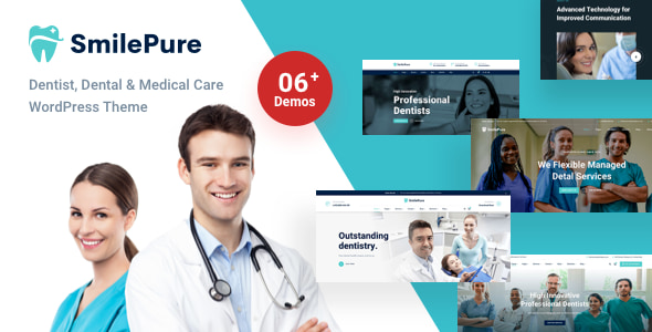 SmilePure Theme – Dental & Medical Care WordPress Websites 1.8.8
