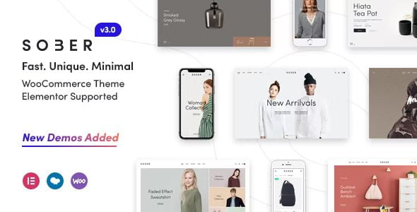 Sober Theme - WooCommerce WordPress Theme 3.6.0