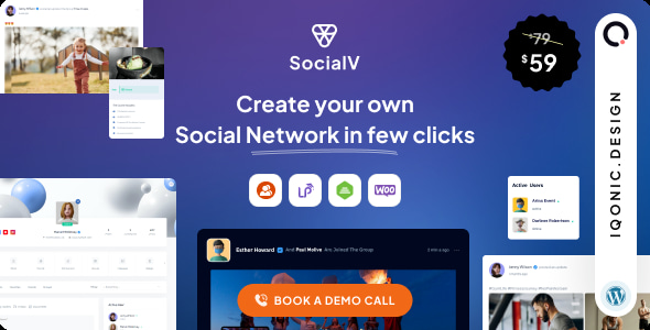 SocialV Theme - Social Network and Community BuddyPress Theme 2.1.3