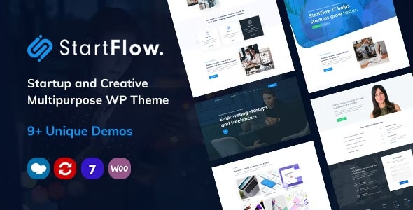 StartFlow Theme | Responsive Multipurpose WordPress Theme 1.25