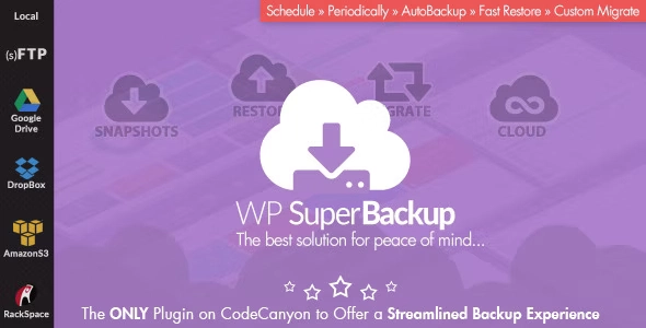Super Backup & Clone - Migrate for WordPress 2.4