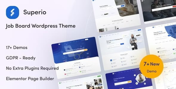 Superio – Job Board WordPress Theme 1.3.34