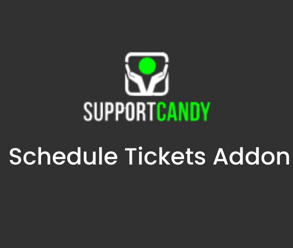 SupportCandy Schedule Tickets Addon 3.0.9