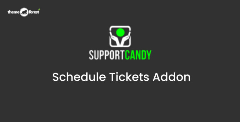 SupportCandy Schedule Tickets Addon 3.0.9
