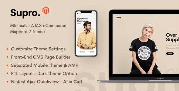 Supro Theme- Minimalist AJAX WooCommerce WordPress Theme 2.0.3