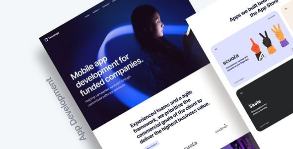 Tecnologia Theme - IT SAAS Software Technology WordPress Theme 24.0