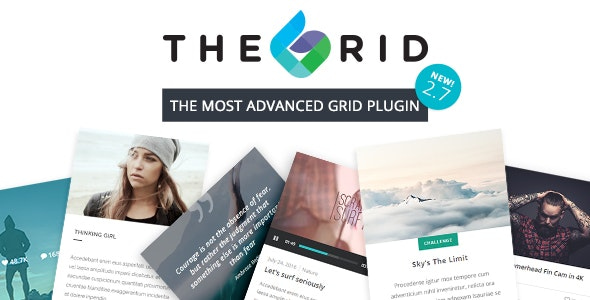 The Grid - Responsive WordPress Grid Plugin 2.8.1