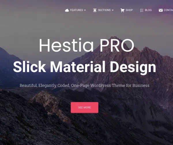 ThemeIsle Hestia Pro WordPress Theme 3.1.1