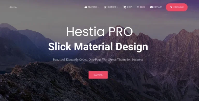 ThemeIsle Hestia Pro WordPress Theme 3.1.1