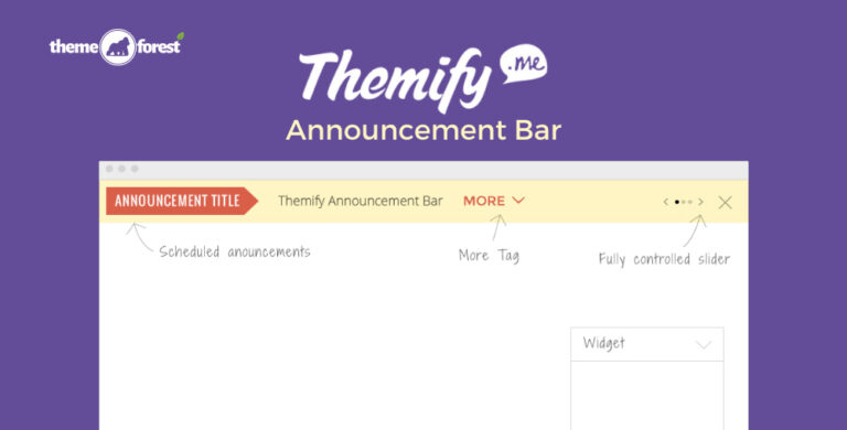 Themify Announcement Bar 2.2.2
